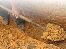 Копка траншей Похвистнево