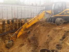 Устройство котлована Похвистнево