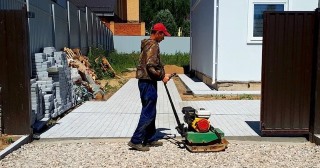 Устройство въезда на участок Похвистнево, цена от 49917 руб.