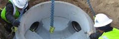 Канализационный колодец в Похвистнево
